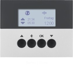 quicklink - Таймер для вставки жалюзи, радиошина KNX, K.5, цвет: алюминиевый