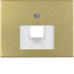 Центральная панель для розетки UAE, Arsys, металл, цвет: золотой