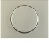 Центральная панель с регулирующей кнопкой для поворотного диммера, K.5, цвет: нержавеющая сталь