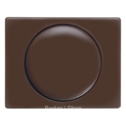 Центральная панель с регулирующей кнопкой для поворотного диммера, Arsys, цвет: коричневый, глянцевый