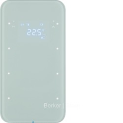 Touch Sensor, 3-канальный с регулятором температуры помещения, R.1, цвет: полярная белизна