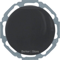 Штепсельная розетка SCHUKO с откидной крышкой, R,1/R.3/R.classic, цвет: черный