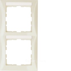 Рамка с полем для надписей, S.1, цвет: белый, глянцевый