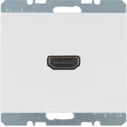 HDMI розетка, K.1, цвет: полярная белезна