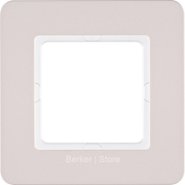 10116152 - Berker MAN Edition - Рамкa, Q.7, 1-местная, цвет: розовый кварц, матовый