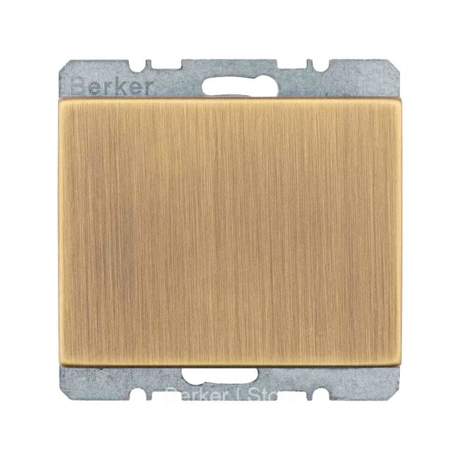 MAN0105917 - Berker MAN Edition - Заглушка с центральной панелью, K.5, цвет: темная латунь