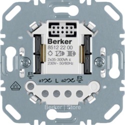 85122200 - Berker quicklink - Электронная вставка выключателя 2-канальная