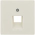 14076082 BERKER  Центральная панель для розетки UAE, Q.х, цвет: белый, с эффектом бархата
