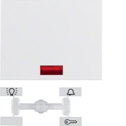 Клавиша в комплекте с 5 линзами, K.1, цвет: полярная белизна, глянцевый