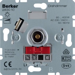 283010 BERKER - Поворотный диммер