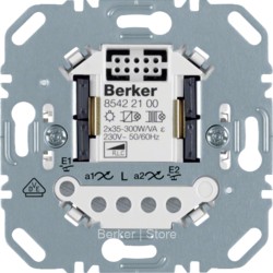 85422100 - Berker quicklink - Универсальный кнопочный диммер 2-канальный