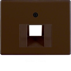 Центральная панель для розетки UAE, Arsys, цвет: коричневый, глянцевый