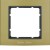 Рамкa, B.3, алюминий, цвет: золотой/антрацитовый