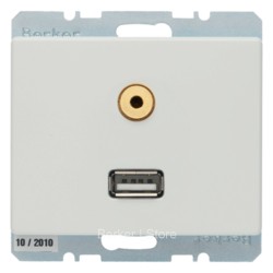 BMO USB/3.5mm AUDIO, Arsys, цвет: полярная белезна
