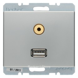 BMO USB/3.5mm AUDIO, Arsys, цвет: лакированный алюминий