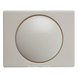 Центральная панель с регулирующей кнопкой для поворотного диммера, Arsys, цвет: белый, глянцевый