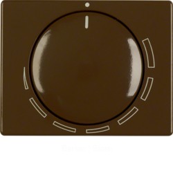 Центральная панель с регулирующей кнопкой для регулятора числа оборотов, Arsys, цвет: коричневый, глянцевый
