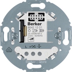 85421201 - Berker quicklink - Универсальный кнопочный диммер 1-канальный