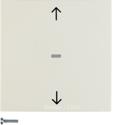 quicklink - Кнопка для вставки жалюзи, S.1/B.3/B.7, цвет: полярная белизна