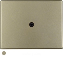 Центральная панель для VDo-розеток и кабельного вывода, Arsys, цвет: светло-бронзовый, лак
