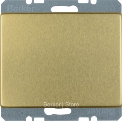 10440002 - Berker Заглушка с центральной панелью, Arsys, металл, цвет: золотой