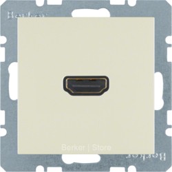 HDMI розетка, S.1, цвет: белый